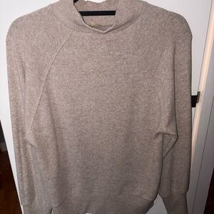 Maeve Light Gray Crewneck Sweater - M
